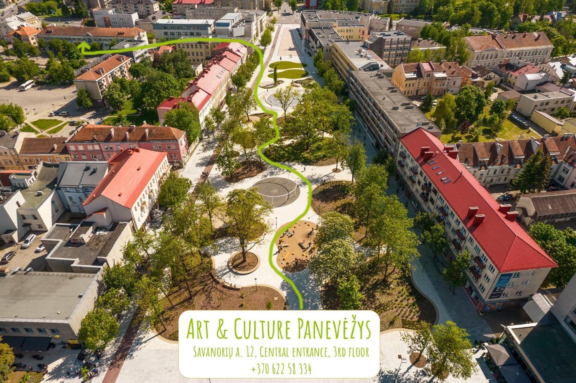 Art & Culture Panevezys Hostel Екстериор снимка